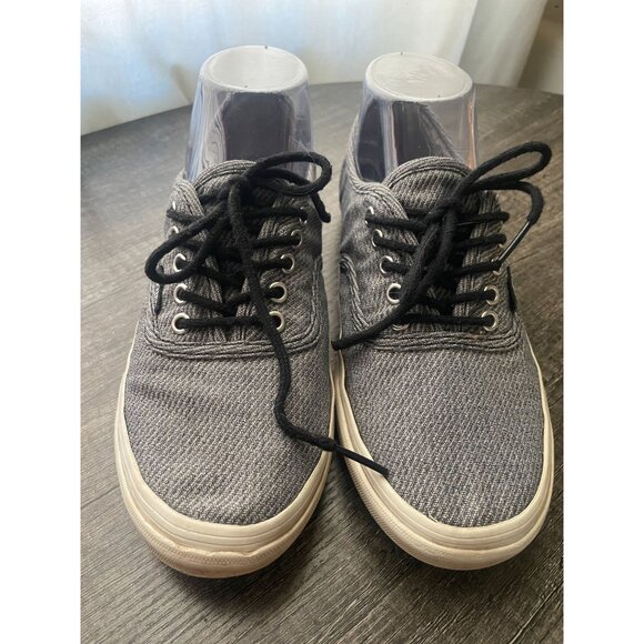 Vans Authentic SK8 Skate Shoes | Grey & White Pattern | Size 7W - Picture 2 of 7